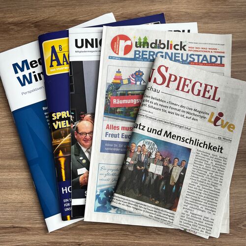 Symbolfoto: Auswahl lokaler Zeitungen - Wahlkreis Sabine Verheyen